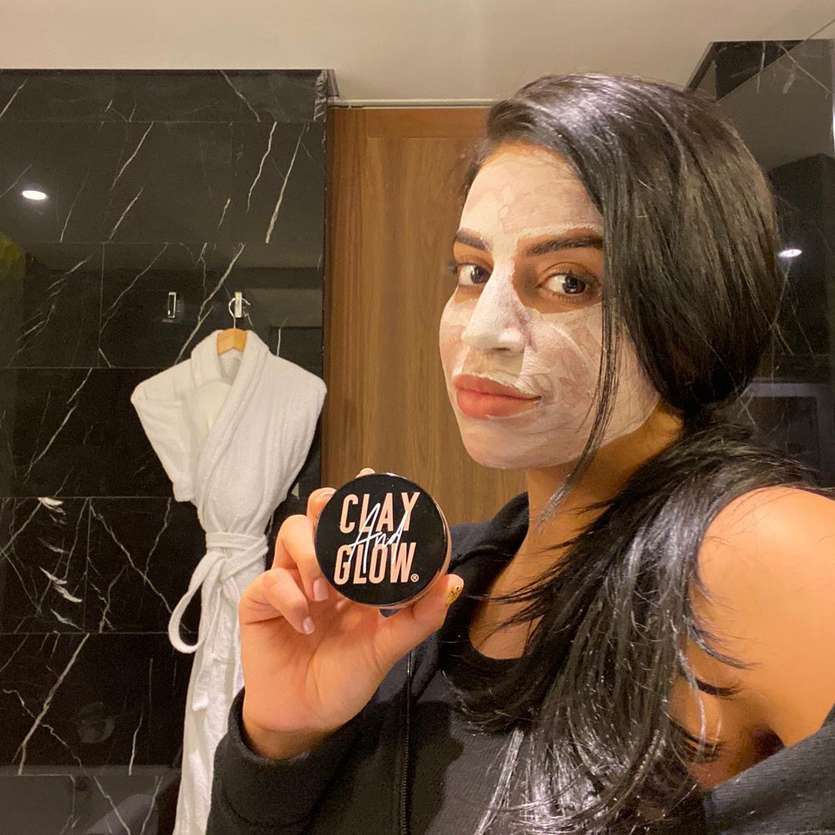 Old branding sale: Pink clay mask